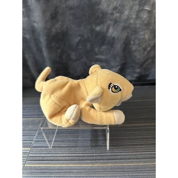 1990s Disney Store‎ Exclusive The Lion King NALA Beanie Plush Stuffed Animal Vtg - Picture 5 of 9